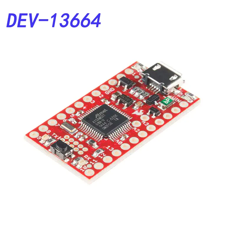 

Avada Tech DEV-13664 ATSAMD21G18 SAMD21 Mini Breakout SAM D ARM® Cortex®-M0+ MCU 32-Bit Embedded Evaluation Board