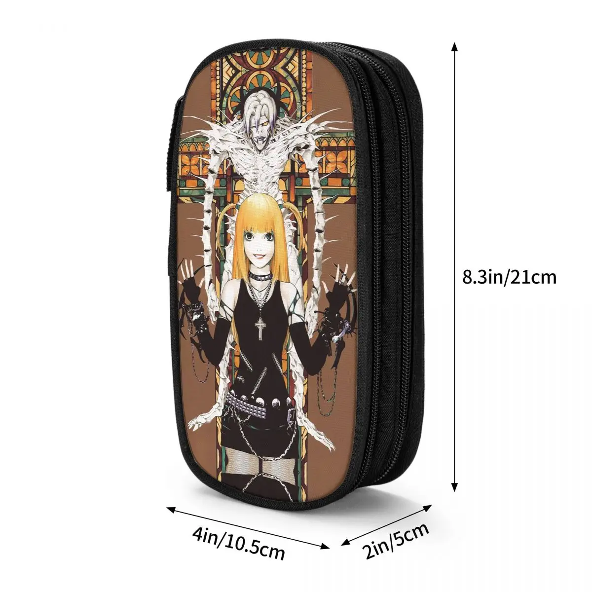 Deaths Notes Ryuk Anime Pencil Case for Students School Pen Box Pencil Bag Stationery Supplies Pen Holder Bag