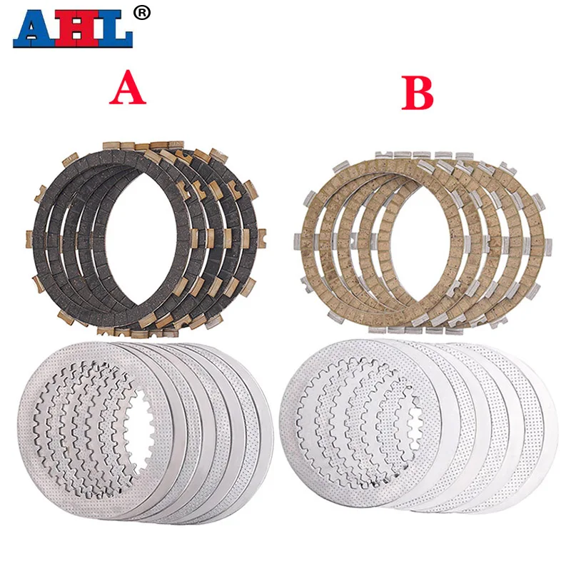 

AHL Motorcycle Clutch Friction Plates & Steel Plate Kit For KAWASAKI BJ250 Estrella Custom RS ZR250 Balius ZX250 ZXR250 ZXR250R