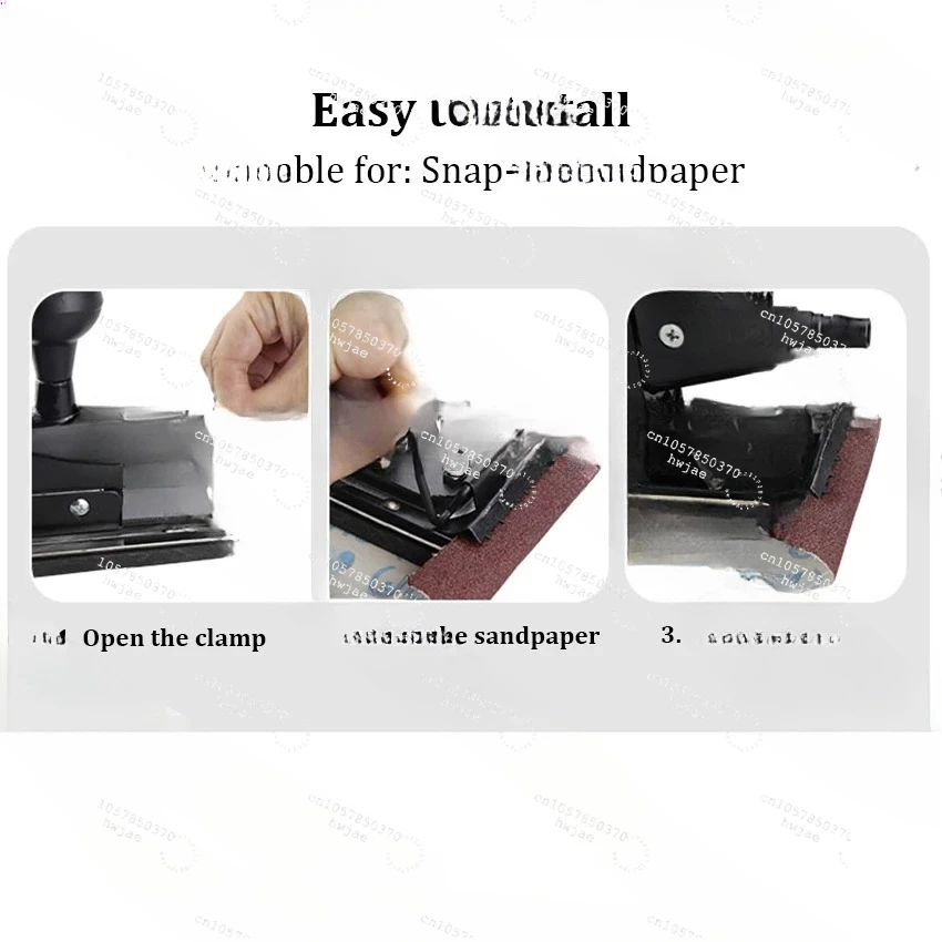 Pneumatic Air Sander Straight Line Orbital Reciprocating Sander Polisher Metal Wood Floor Polishing Sanding Buffing Machine