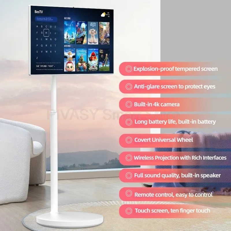 Outdoor 4K High Saturation MINI LED Touch Panel Wireless Casting Screen  Type-C For Live Party