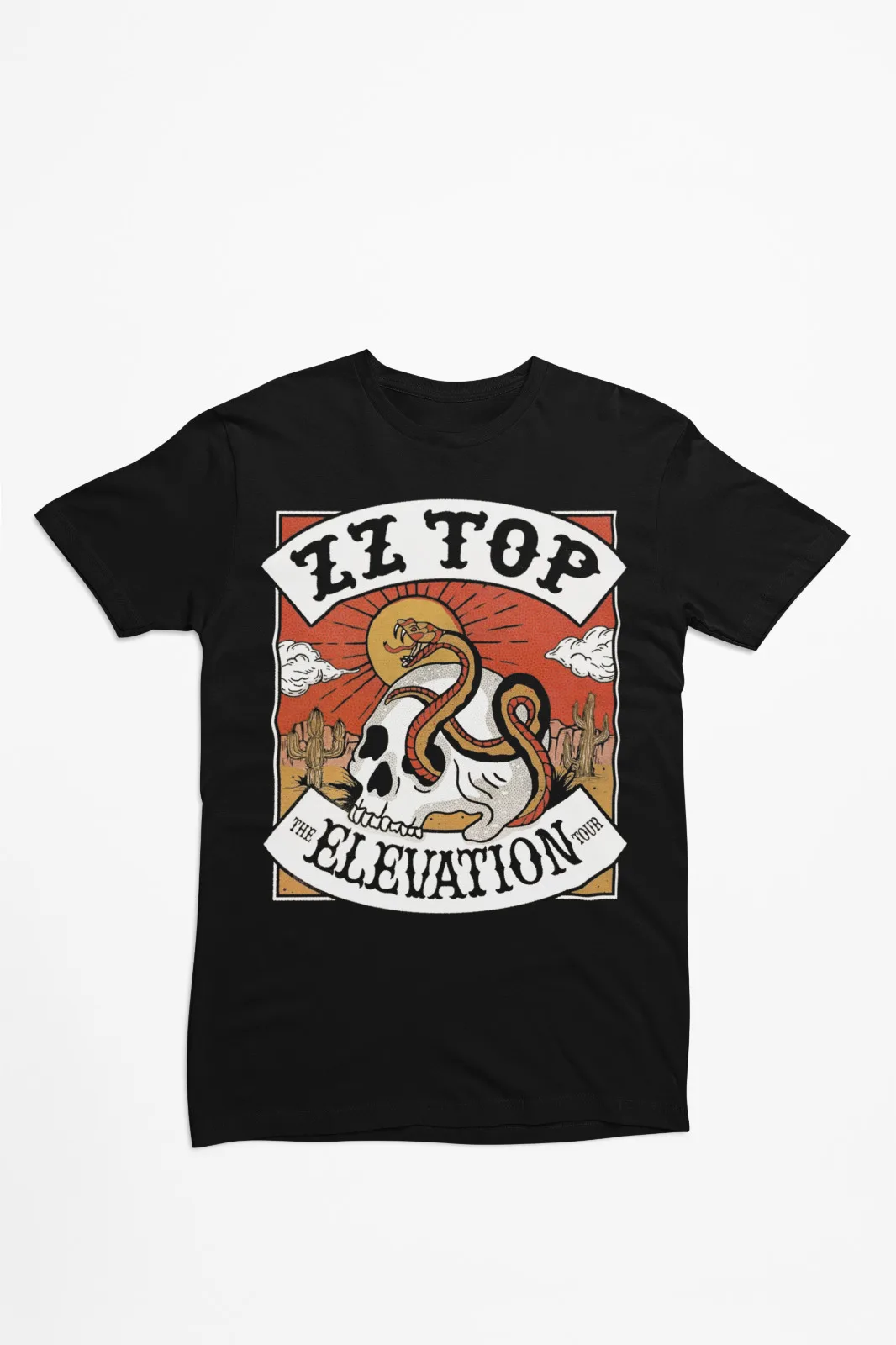 ZZ Top Elevation Tour Poster T-Shirt