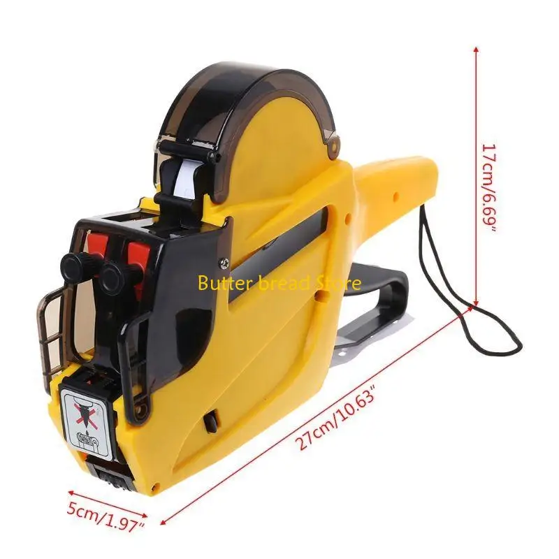 W89C MX-6602 10 cifre 2 righe Prezzo Prezzo Prezzi Punte Etichettatore per Superm