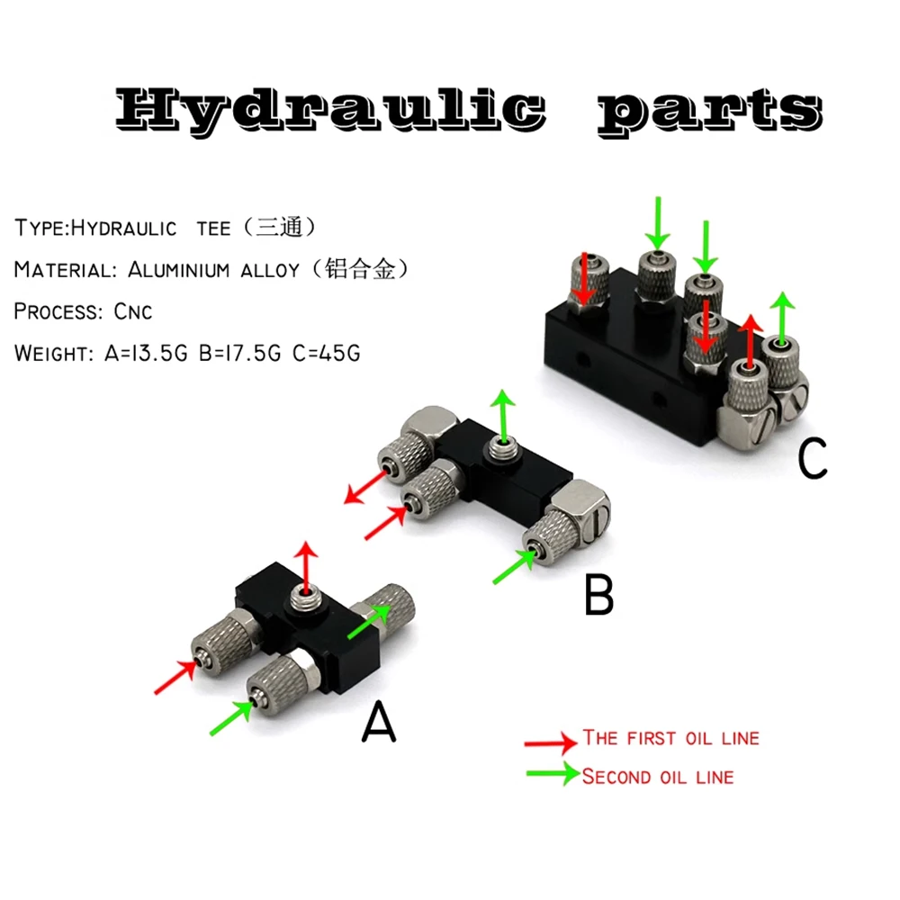 Koparka RC Cylinder Cylinder koparka hydrauliczna szybkie połączenie akcesoria Model koparki