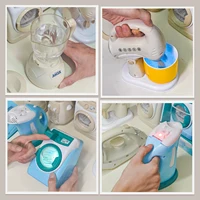 Petits appareils électroménagers simulés pour enfants, tels que les machines à laver, les aspirateurs, les fers, les presse-agrumes et les jouets 6