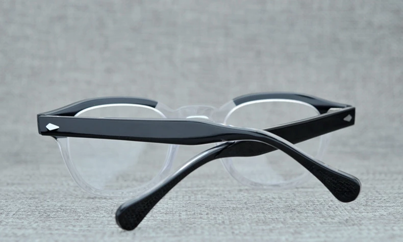 Lemtosh Lesebrille für Herren und Damen, Luxusmarke, Vintage-Acetatrahmen, Johnny Depp Presbyopie-Brille, Dioptrien +1,0 +2,0 +4,0 – Detail 11