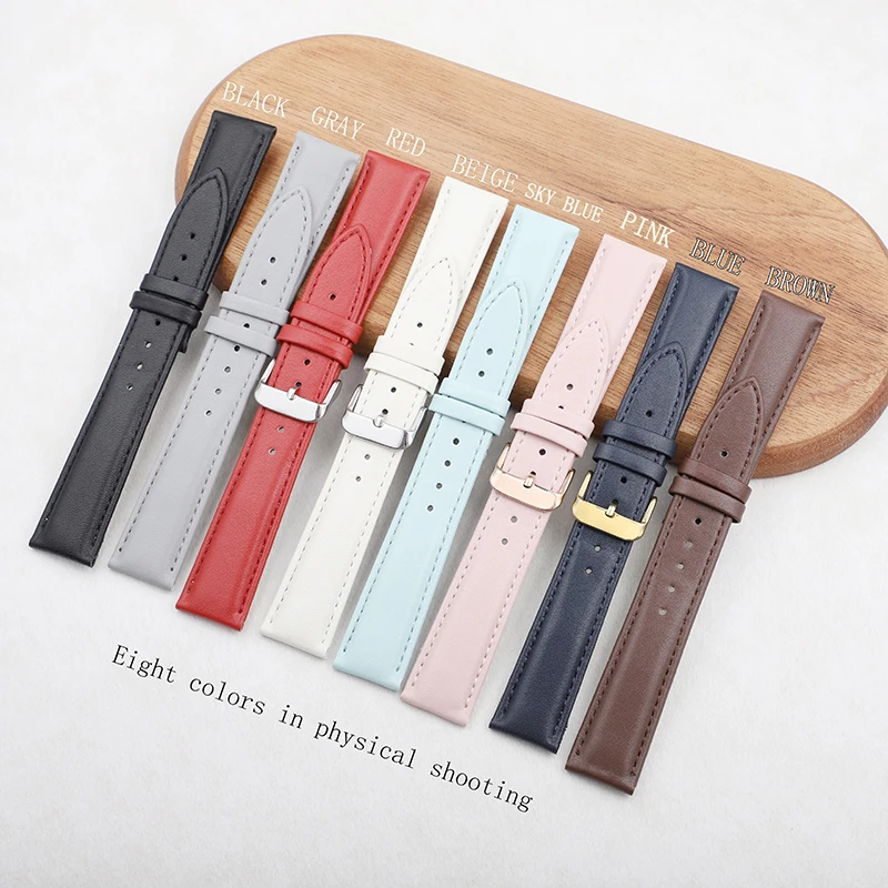 For Garmin New Watch Lily2 Genuine Leather Strap Lily 2 Smartwatch Women Cowhide Quick Release Watchband 14mm Fashion Bracelet