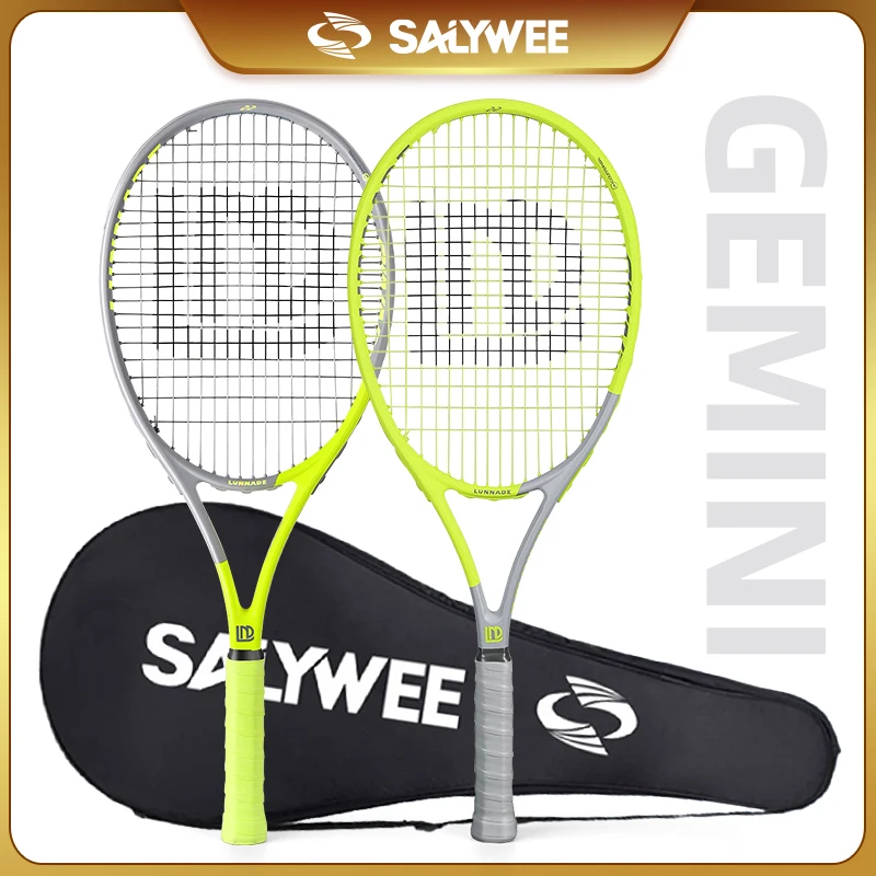 SAYWEE Tennis Racket Pro Staff Professional Training Full Carbon With String GEMINI