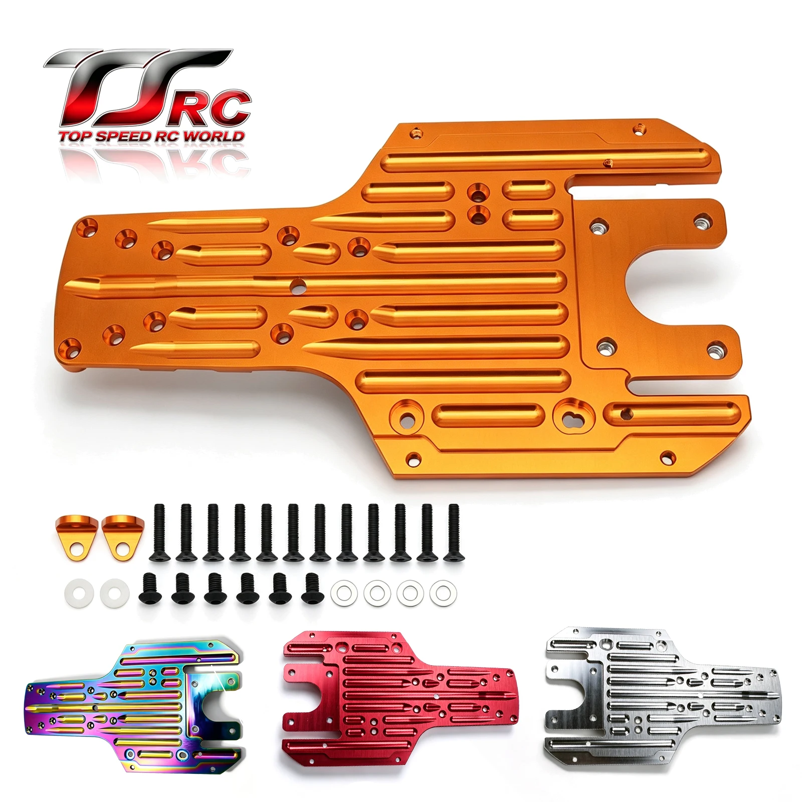 Engine Upgrades CNC Metal Reinforced Rear Chassis Panels for 1/5 Rc Car Gas HPI ROFUN ROVAN KM BAJA 5B 5T 5SC Buggy Truck Parts