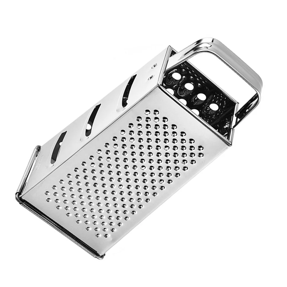 Multifunction Four Sided Grater Stainless Steel Kitchen Accessories Vegetable Slicer Cheese Grater Peeler Fruit