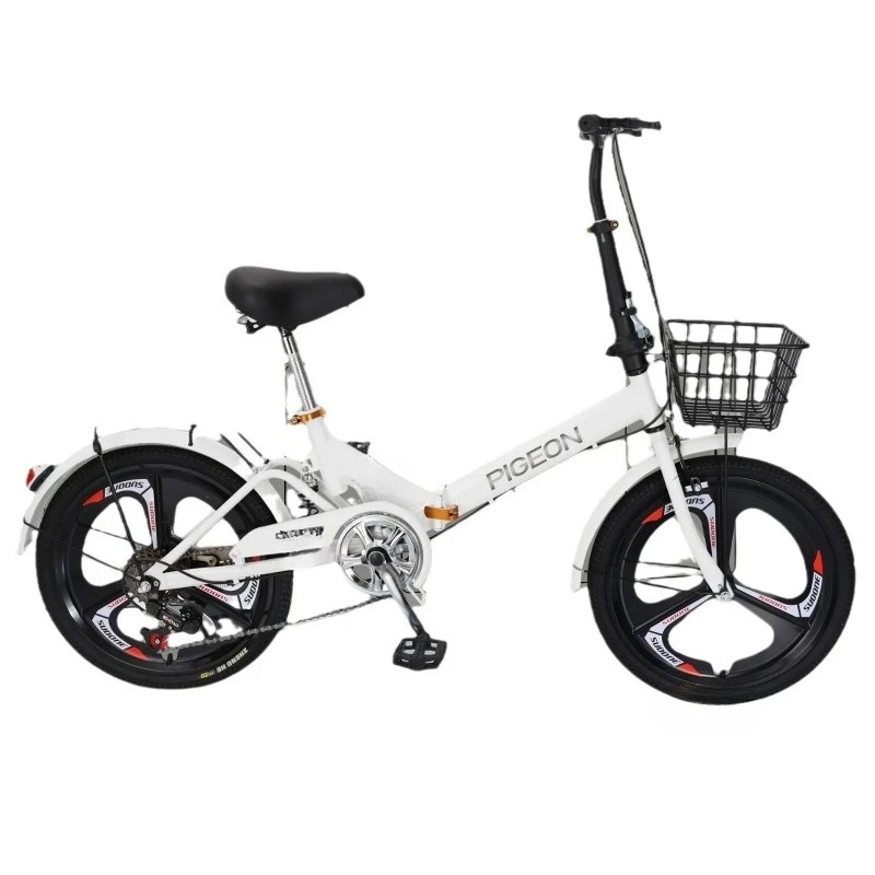 

Folding Bicycle 20 Inch 22 Inch Ultra Lightweight Carrying Male and Female Student Adult Shock Absorber Variable Speed Small