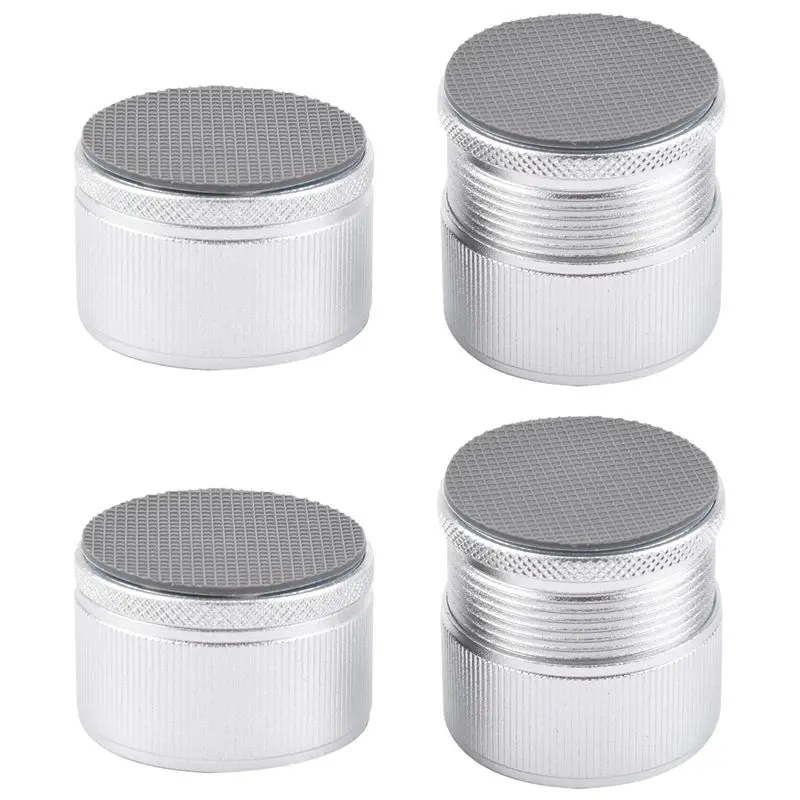 AS94-4Pcs Adjustable Bed Chair Risers Heavy Duty Furniture Risers Sofa Table Risers Bottom Protect Floors Anti Slip