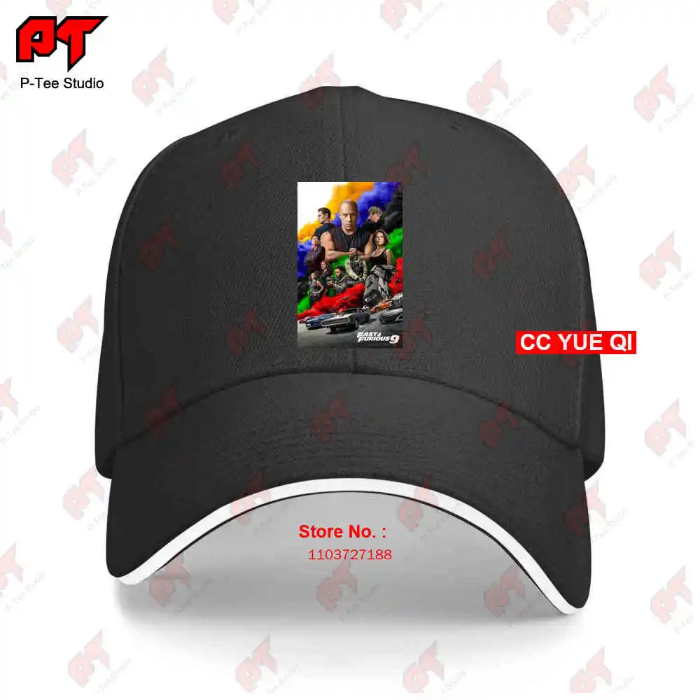 Fast And Furious 9 Poster Fast&Furious Movie Lover Baseball Caps Truck Cap 0O80