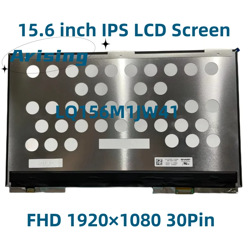 

DP/N 0J0YKF LQ156M1JW41 15.6 inch 30PIN FHD 1920*1080IPS LCD Screen For DELL XPS 15 9570 Precision 5530 LCD Screen Without Touch