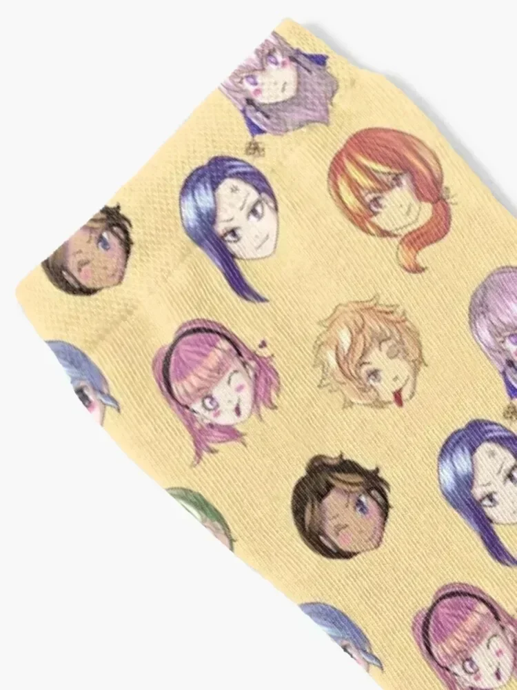 Fire Emblem three houses- Golden Deer seamless pattern Socks Rugby Novelties Girl'S Socks Men's