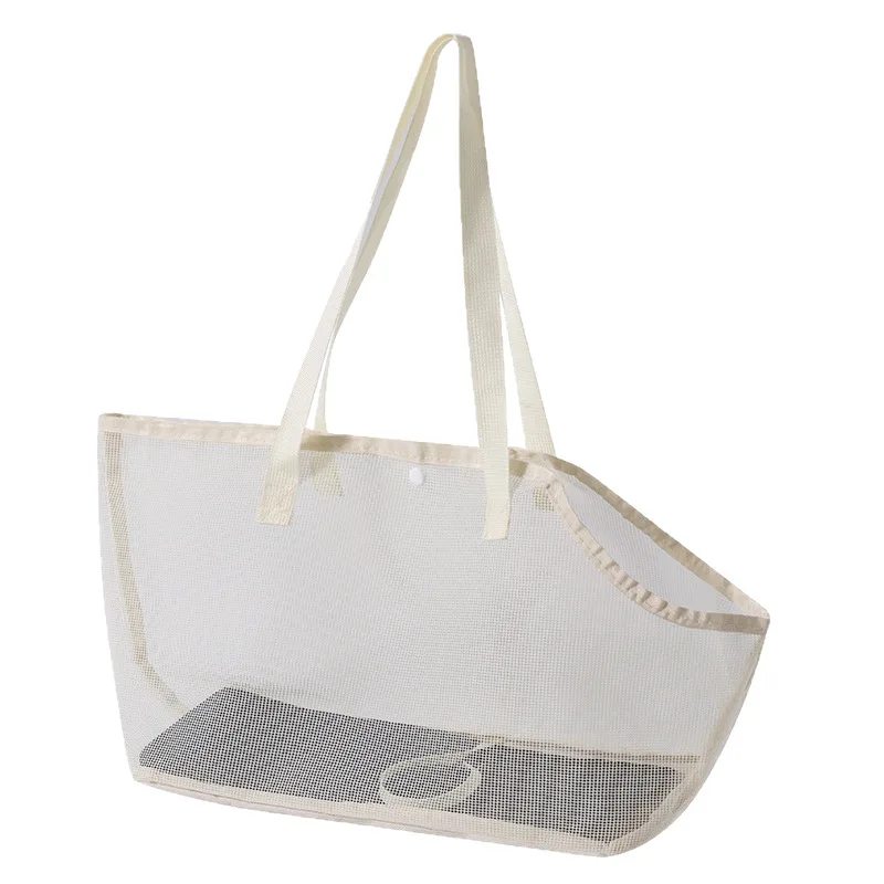 

Summer simple mesh breathable bag anti-break free go out pet bag shoulder light gauze bag