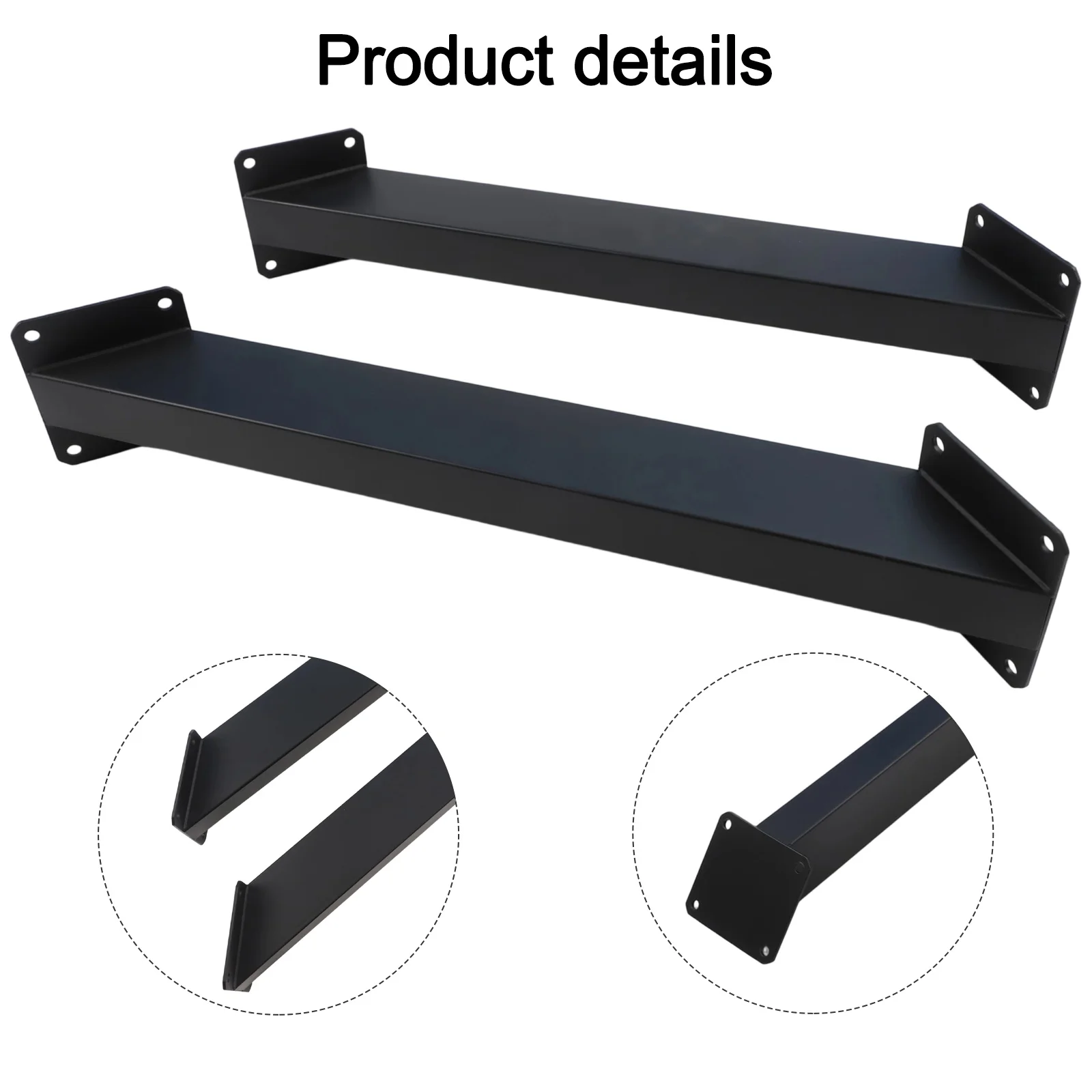 2Pcs 45 Degree Angle Support Brackets for Wood Structures Steel Connectors for DIY Pergola Projects 2Pcs 45 Degree