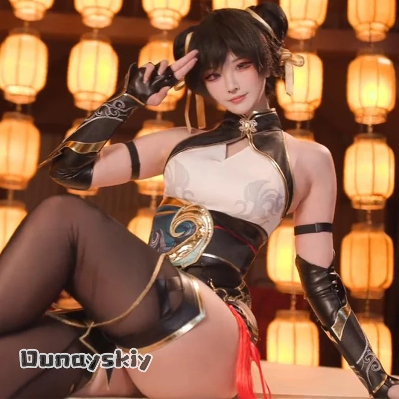 

Hemera*/Naraka Bladepoint Shen Miao Oveatch Dva Collab Cosplay Costume Roleplay Outfit For Women Halloween Party Cosplay Cos