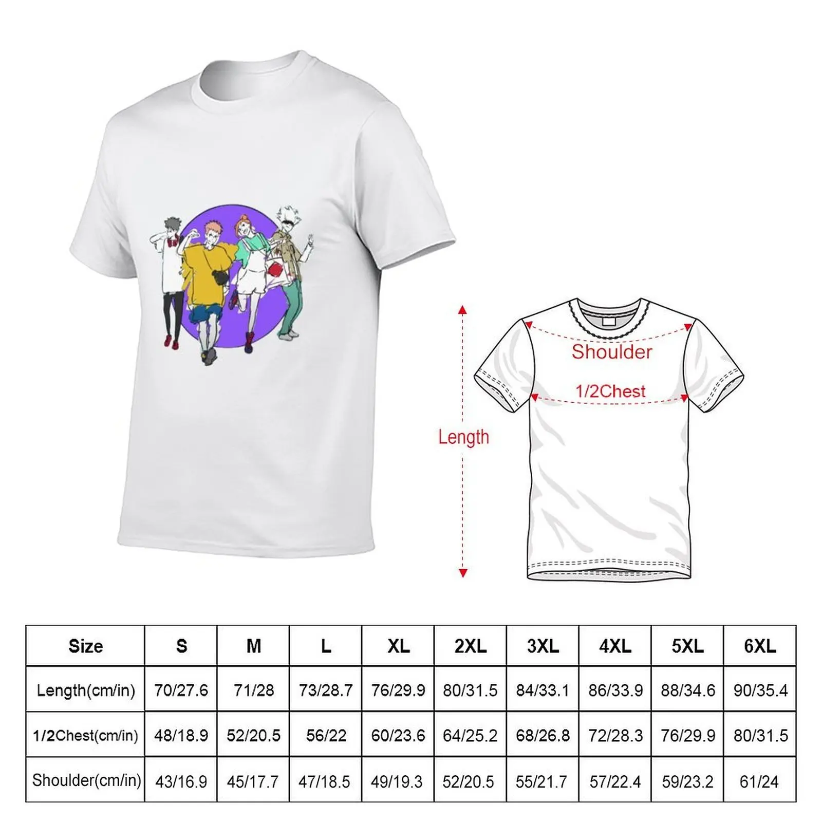 the funniest squad T-Shirt anime t shirts oversize t shirt for man man t shirts for men T-shirt