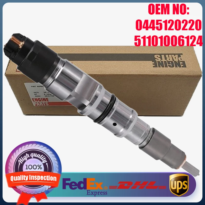 

0445120229 X57507500024 New Diesel Common Rail Injector 0 445 120 229 X57 507 500 024 Suitable for MTU Engine Parts