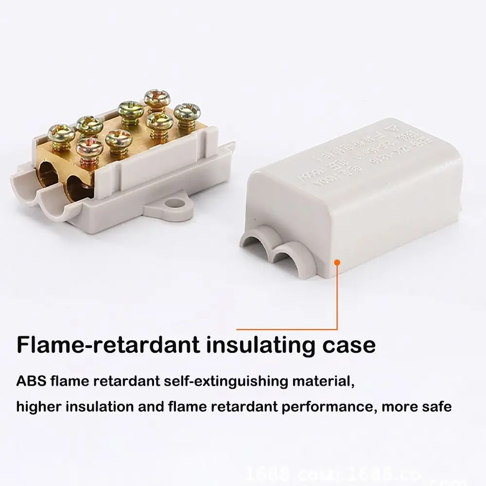 New High Power High Power Splitter No Disconnection T-type Wire Connector Quick Terminal Block Electrical