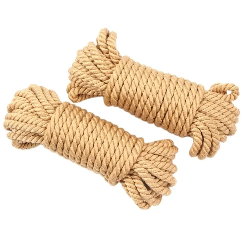 5M 10M Silk Restraints Handcuffs Sexy Binding Rope for Women Couples Bdsm Slave Body Bondage Shibari Flirting Erotic Accessories