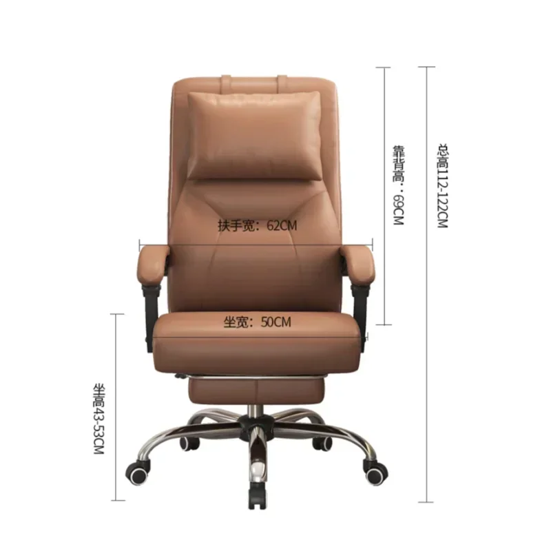 

Backrest Chair Makeup Wooden Chairs Adhd Leather Office Gamer Pc Lazy Footrest Weightless Gaming Dresser Rolling White Pink Kids