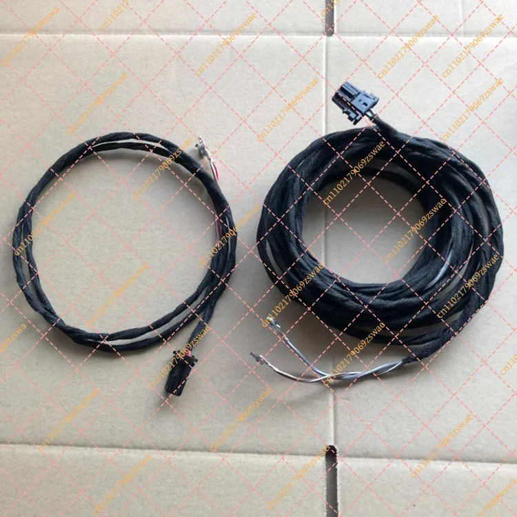 Car Multi-Channel Speaker Wiring Harness Front Midrange and Rear Subwoofer Cable Accessory