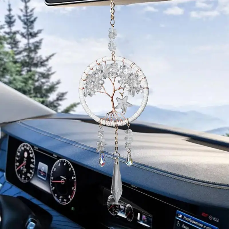 

Sun Catcher For Car Vehicle Hangable Pendant Sun Hangable Car Charm Rear View Mirrors Accessories Dangling Decor For Women Men