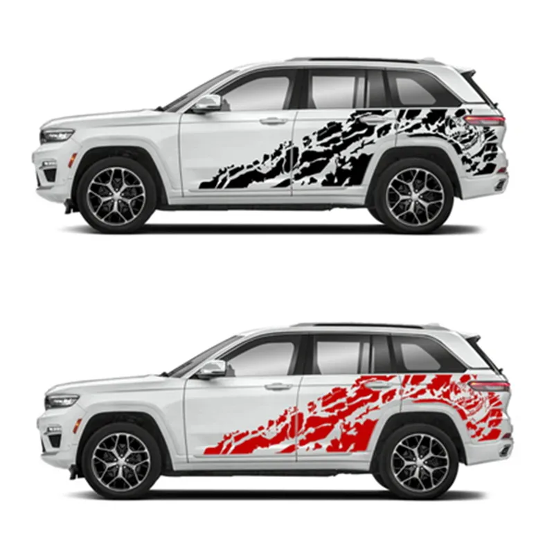 

Car Vinyl Stickers FOR Jeep Grand Cherokee body appearance sporty fashionable professional decal accessories