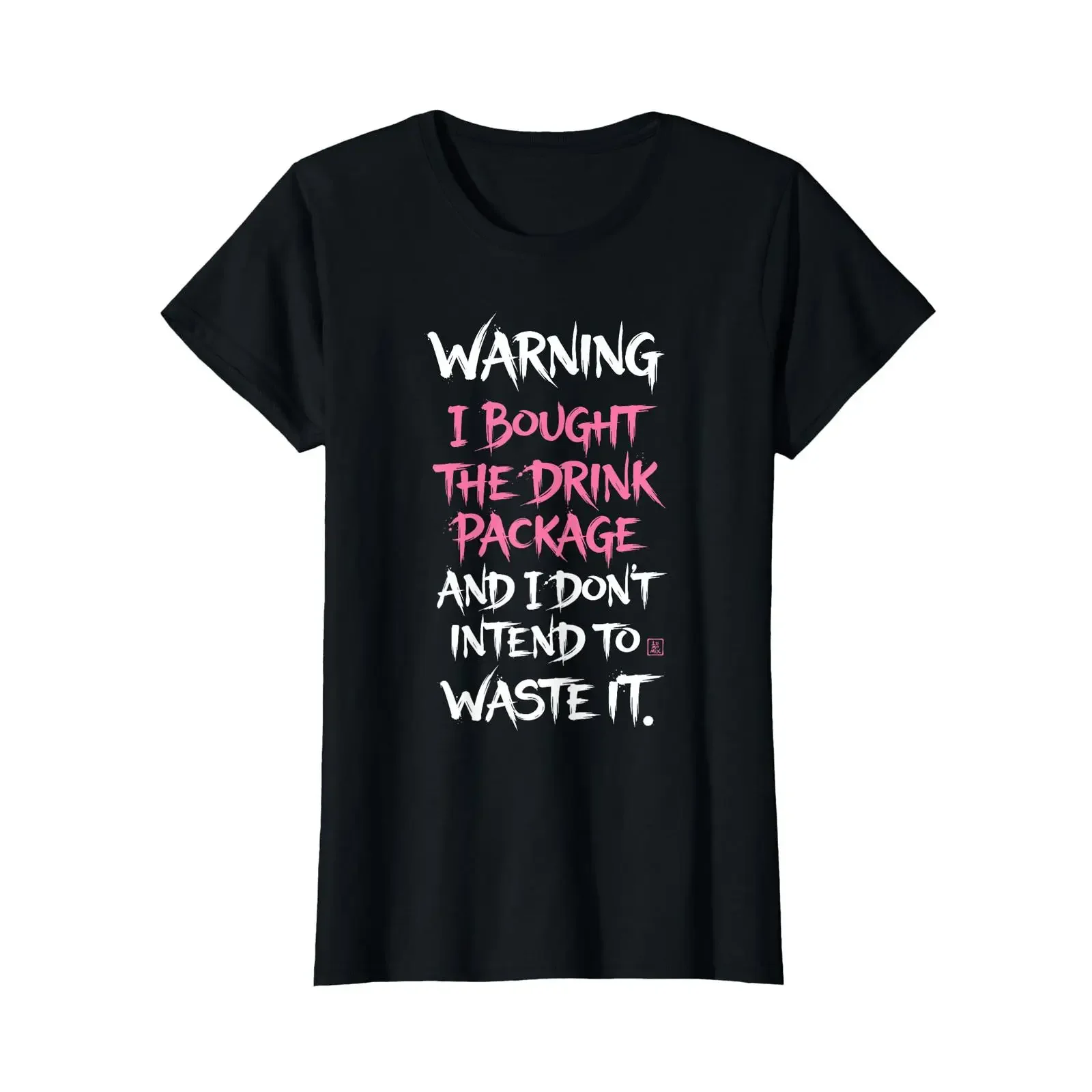 Funny Cruise T Shirt for Women Warning i Bought Drink Package vintage Washed fashion Breathable Top For Everyday Wear