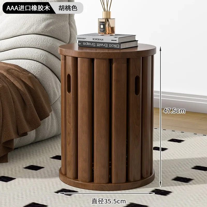 HHhot Sale Stacked Stool, Modern Dining Chair, Wooden Stacked Stool, Solid Wood Round Stool, Household Storage