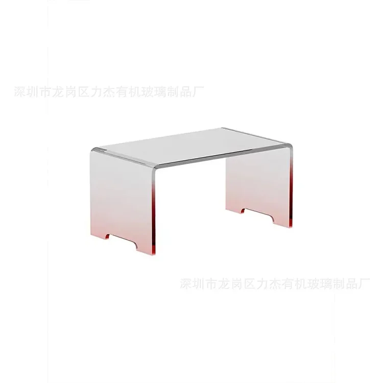 

Acrylic gradient bay window sill small table coffee table bedroom bed low table creative small apartment computer desk