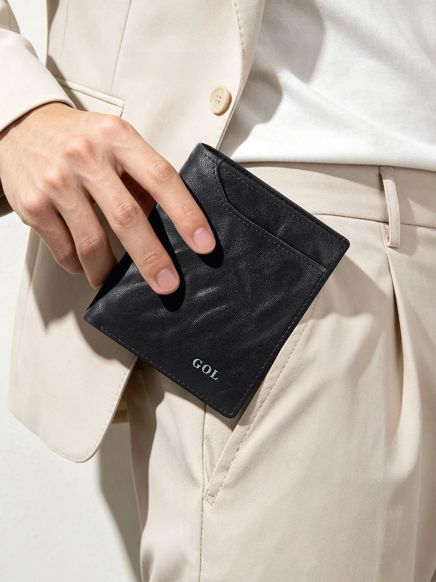 portefeuille-homme-golf-fin-multi-cartes-style-business-cadeau-d'anniversaire-portefeuille-court-horizontal-en-cuir-pince-a-billets-tendance-pour-jeunes