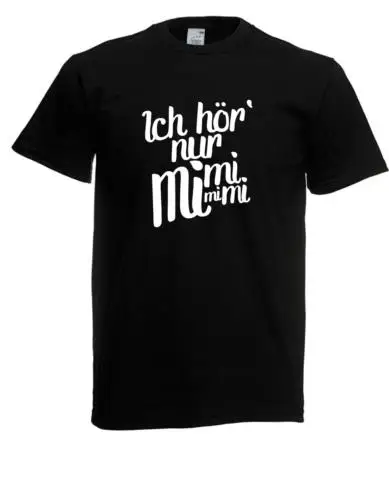 Herren T-Shirt Ich höre nur Mimimimi bis 5XL