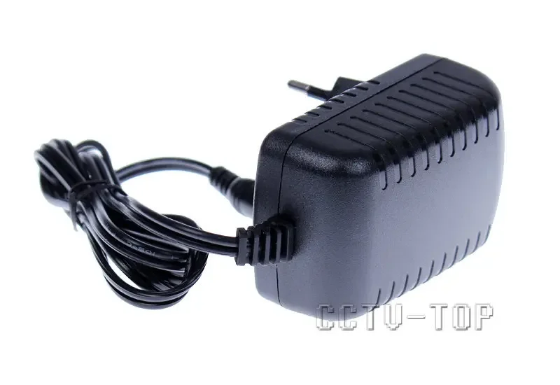 ESCAM  EU Type AC 100-240V to DC 12V 2A Power Supply CCTV Camera LED Strip AC/DC Adapters Power Plug Adaptor 5.5x2.1mm