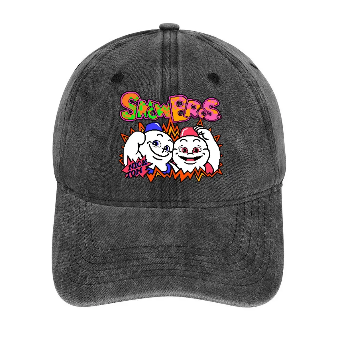 

Графика Slimer & Stay Puft Marshmallow Man для фильма — или тематический — стираная бейсболка с изображением личности