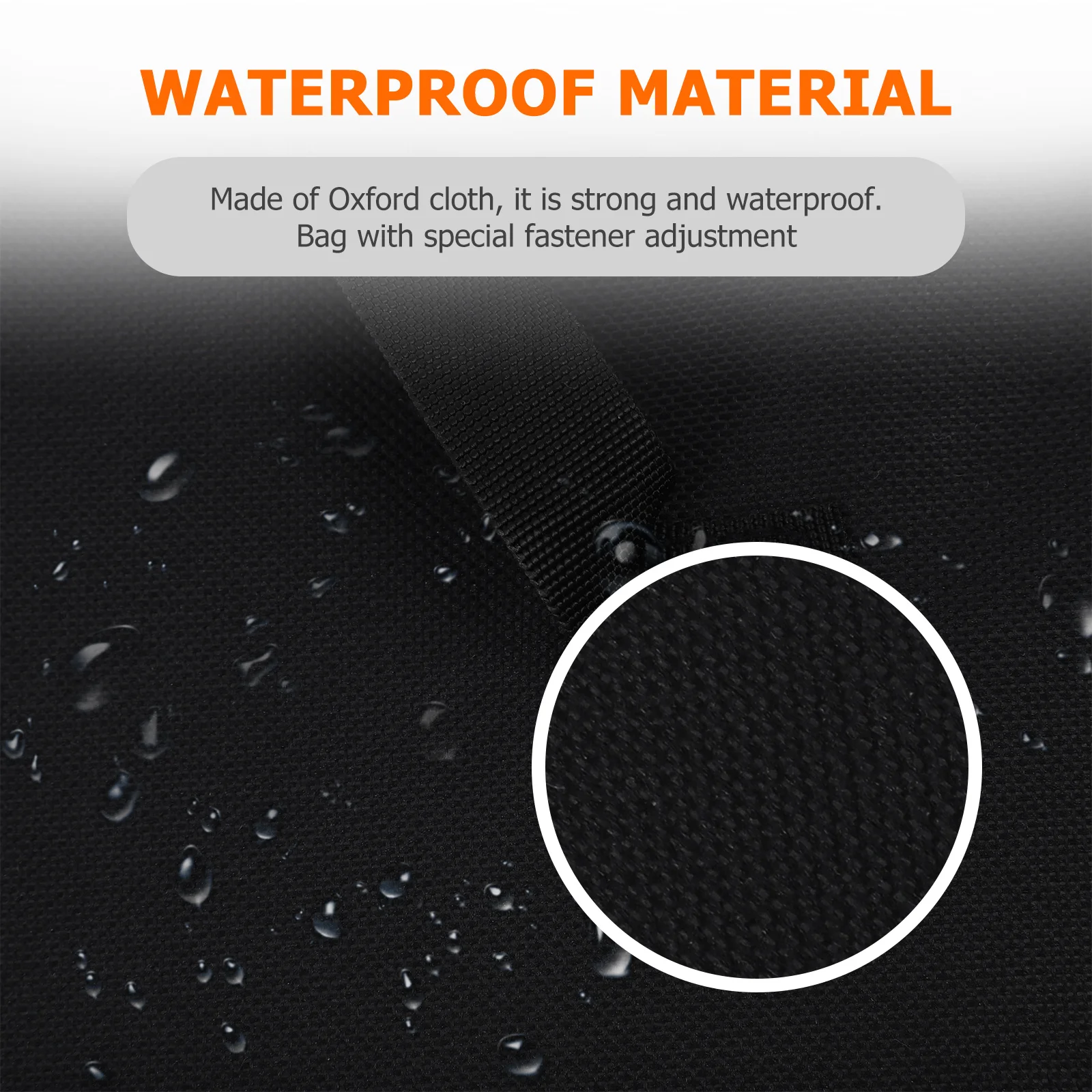 

2Pcs Premium Material Alpenstocks Bag Hiking Poles Holder Storage Pouch with Fastener Adjustment for Trekking Traveling