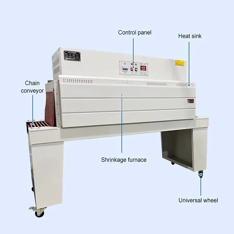 Automatic Heat Shrink Wrapping Machine Industrial Packaging Equipment POF PVC Film Sealing Solution Customized