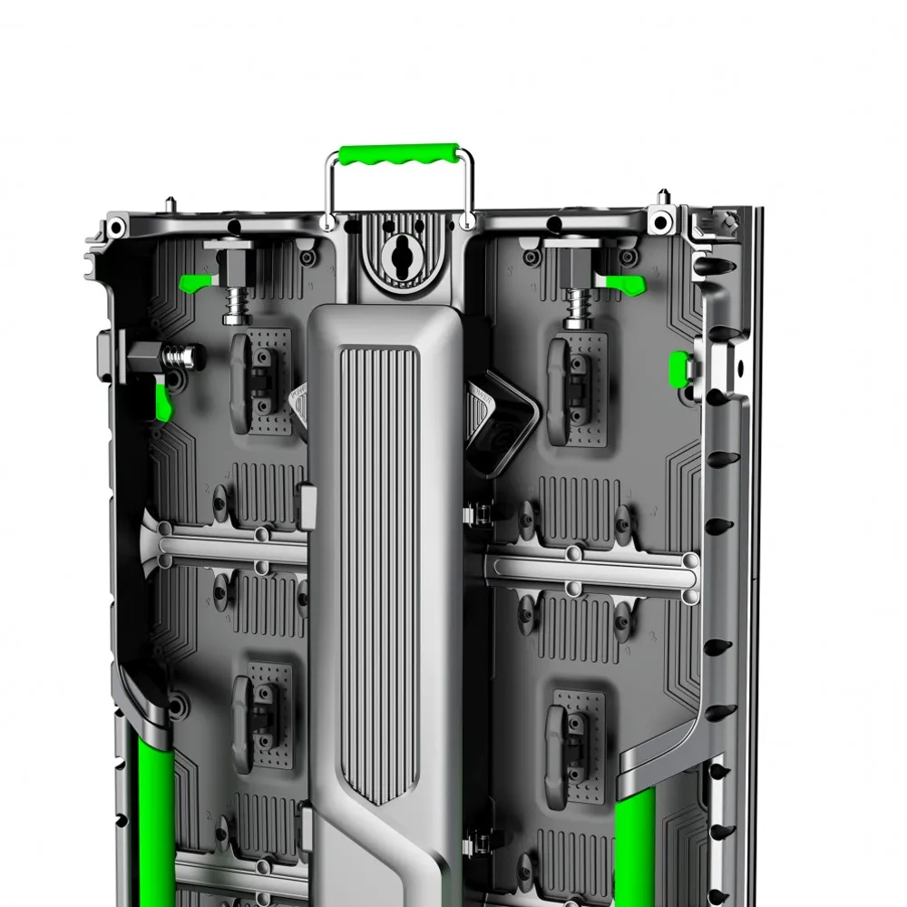 IP65 Высокое разрешение P3.91P2.976P2.604 Открытый светодиодный экран с шкафом 500x1000 мм Светодиодная видеостенная панель для сцены