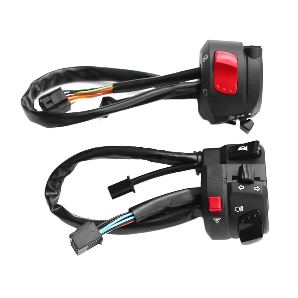 Motorcycle Handlebar Switch Assembly Electric Starter Horn Botton For Suzuki GW250 GW250S/F Turn Light Fog Lamp Start  Switch