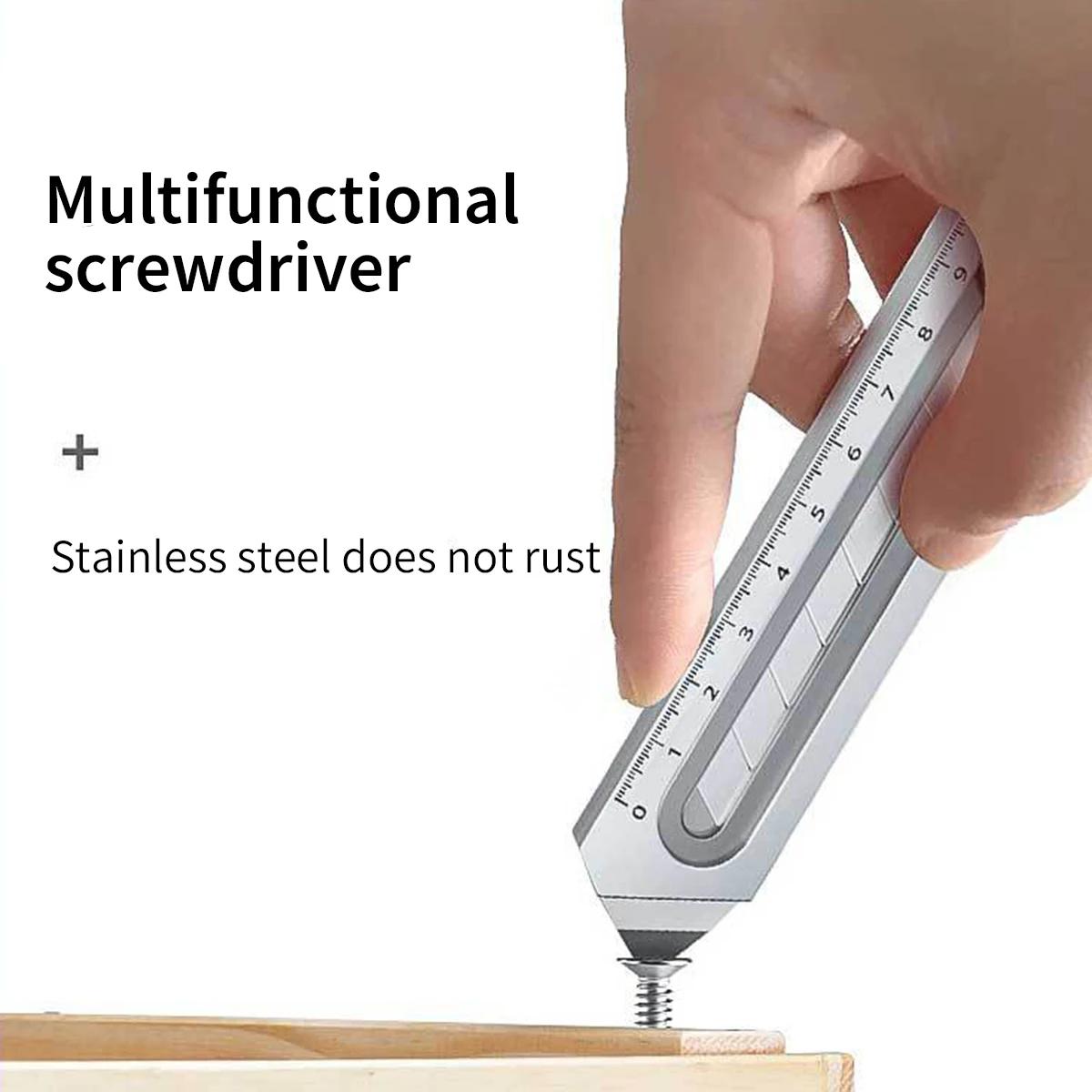 7 In 1 Knife Retractable  Box Cutter Heavy Duty Multifunctional Stationery  18MM/25MM Stainless Steel Utility Knife Supplies