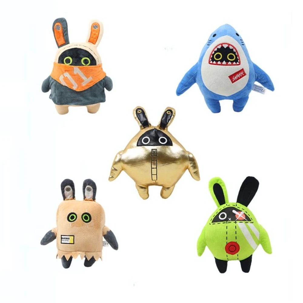 

33cm Size Collectible Plush Toy from the "Bombe Divided" Game Set, Cute Plush Doll from Ecarton Anime Figurine Set