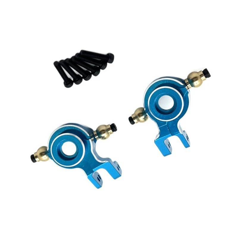 Kit de copo de direção dianteira para atualização de carro RC para UDIRC 1/12 UD1201 UD1202 UD-12PRO Peças de atualização de carro RC azul