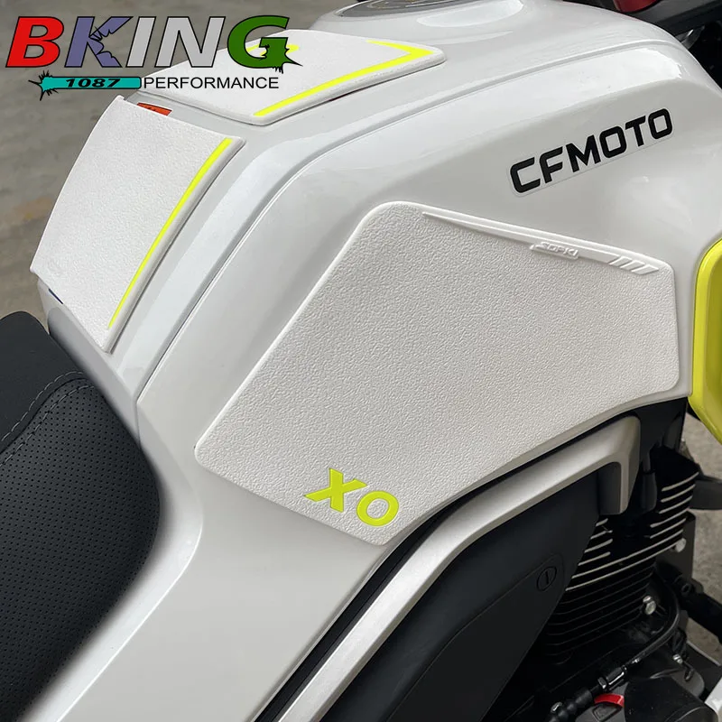 FOR CFMOTO XO 125 Papio XO 125 XO-1 2024-2025 Motorcycle 3M Anti Slip Tank Pad Stickers Pad Side Gas Knee Grip Protector Decal