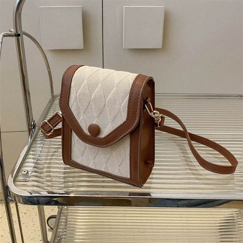 Fashion Mobile Phone Bag for Women Phone Pocket PU Leather Handbags Shoulder Bag Lady Crossbody Bags Small Bags for Phones Bolsa