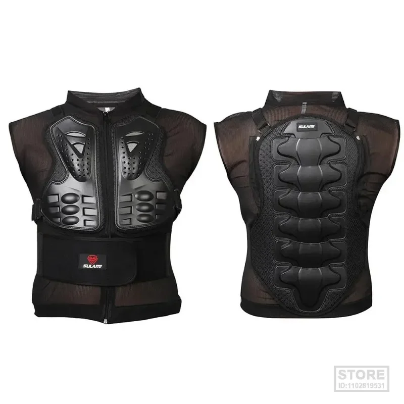 

Motorcycle Armor Jacket Breathable Riding Chest Protector Sleeveless Off-road Vest Back Guard