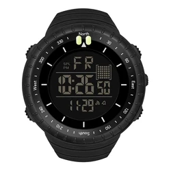 New Sport Digital Watch Fashion Men's Watches Stopwatch with Date Week Display Outdoor Waterproof Electronic Clock sk85