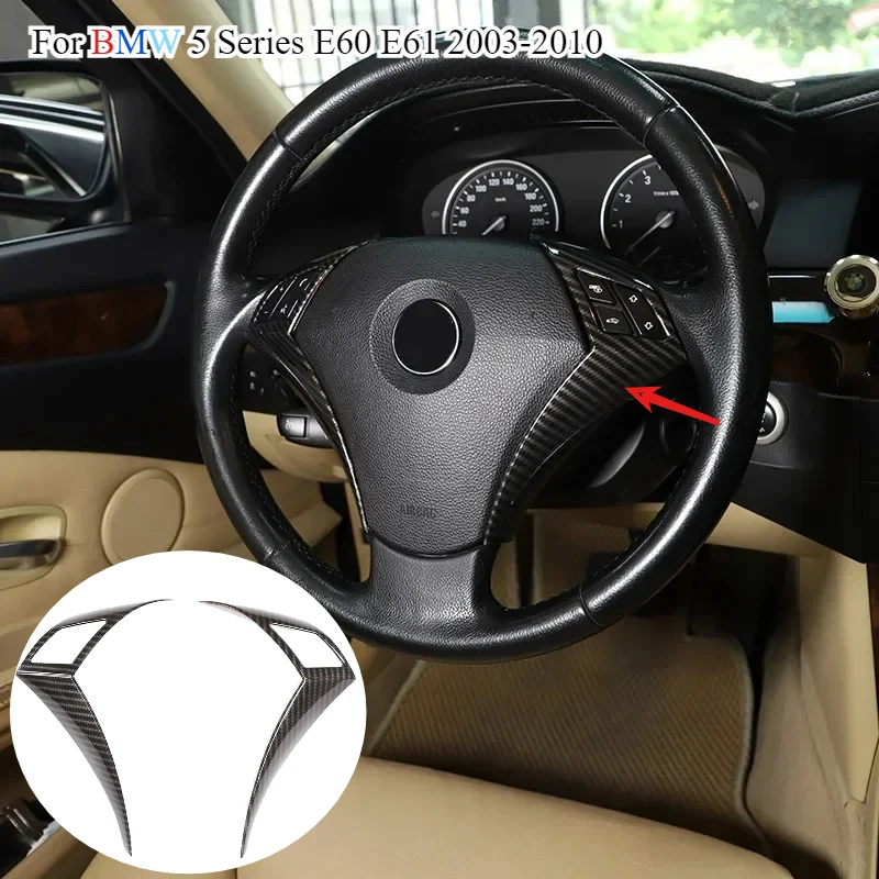 

Для BMW 5 серии E60 E61 2003-2010: декоративные накладки на кнопки рулевого колеса из ABS-пластика, аксессуары для интерьера автомобиля
