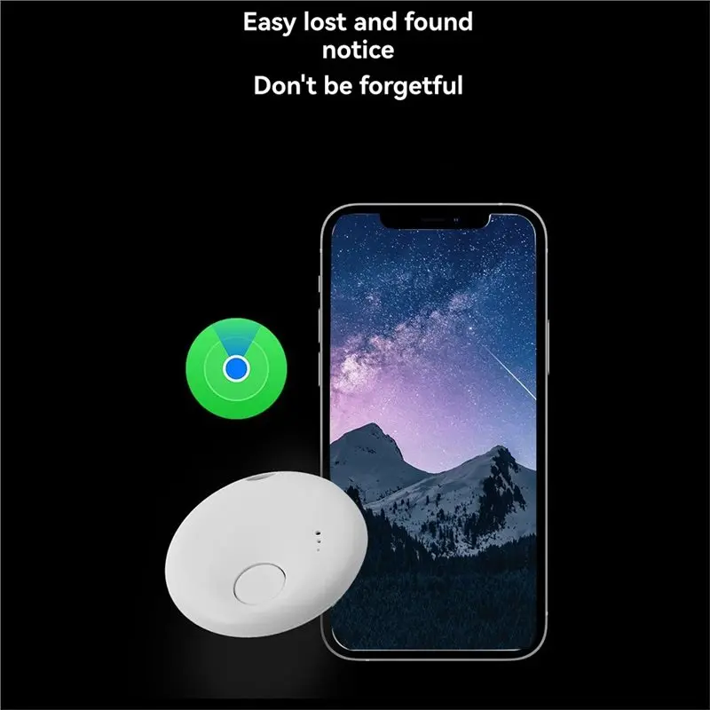 AAAEL-Smart GPS-tracker voor Android voor Google voor auto en persoonlijk trackingapparaat Vind mijn draagbare Airtag B